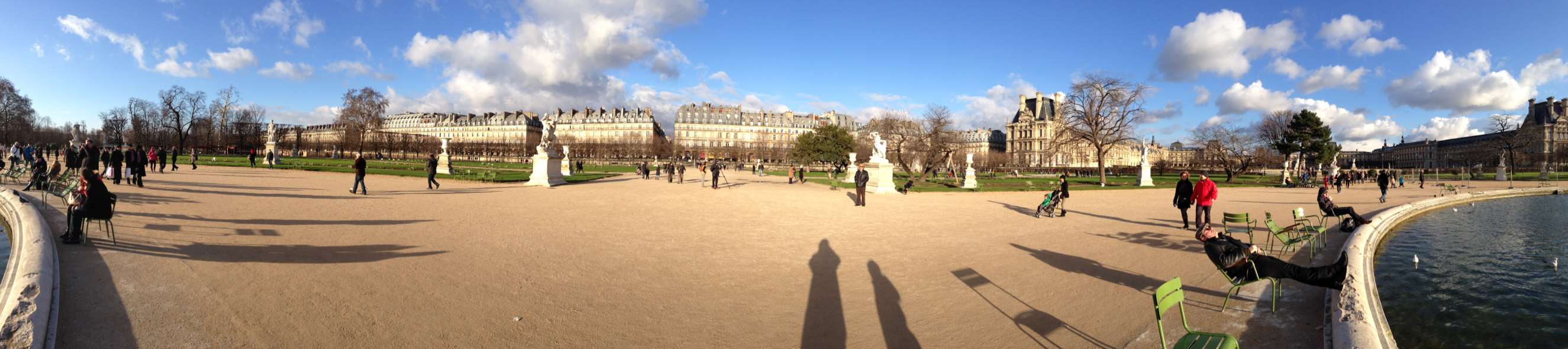 Sortie hivernale au jardin des Tuileries